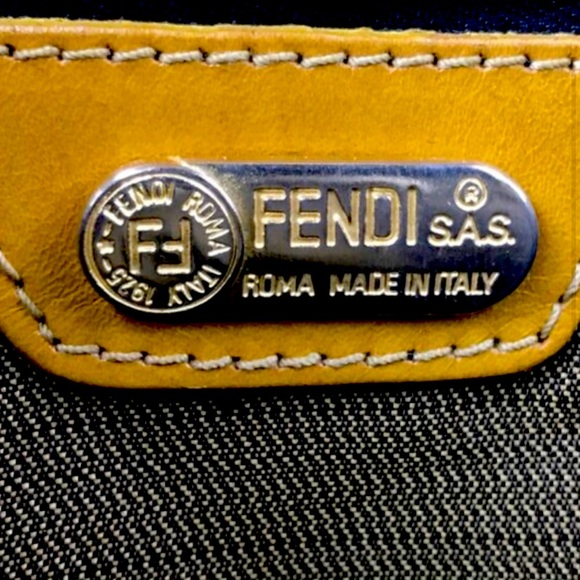 ❌ ❌ SOLD ❌ ❌ FENDI Bag Handbag Multicolor Nylon Authentic - Picture 8 of 13